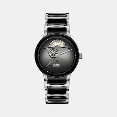Centrix Men Automatic Black Dial Analog Ceramic Watch R30012152