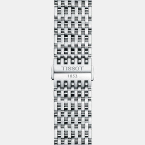 Everytime Men Quartz White Dial Analog Stainless steel Watch T1434101101101