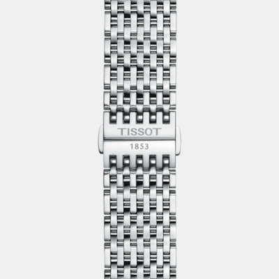 Everytime Men Quartz White Dial Analog Stainless steel Watch T1434101101101