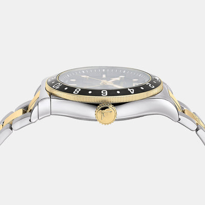 Ferragamo 1898 Sport Men Quartz Black Dial Chronograph Stainless Steel Watch SFDU00519