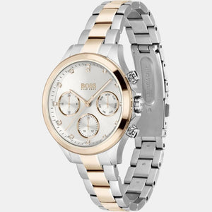Hera Women Quartz Silver Dial Chronograph Stainless Steel Watch 1502564
