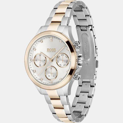 Hera Women Quartz Silver Dial Chronograph Stainless Steel Watch 1502564