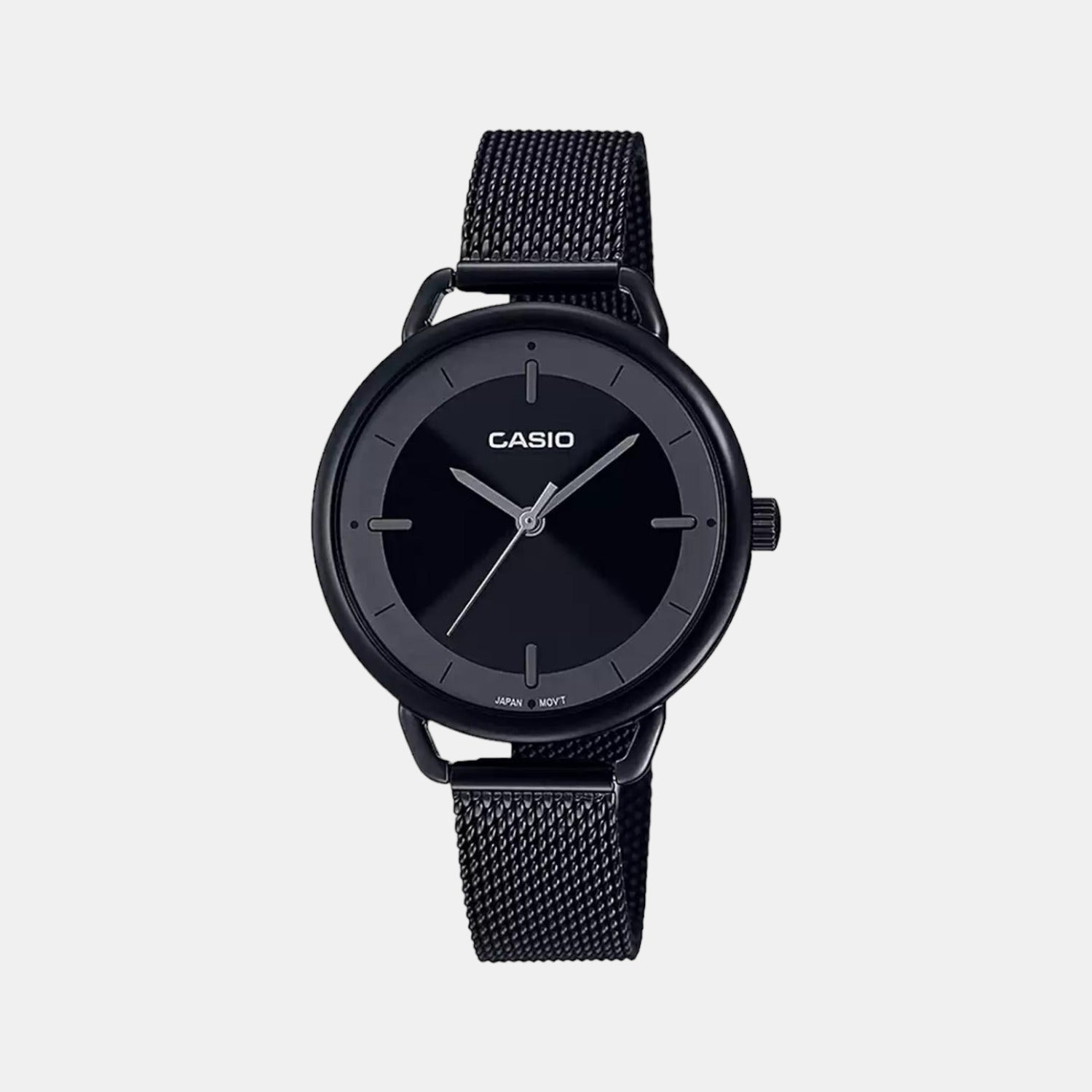 Enticer Women Quartz Black Dial Analog Stainless Steel Watch A1798