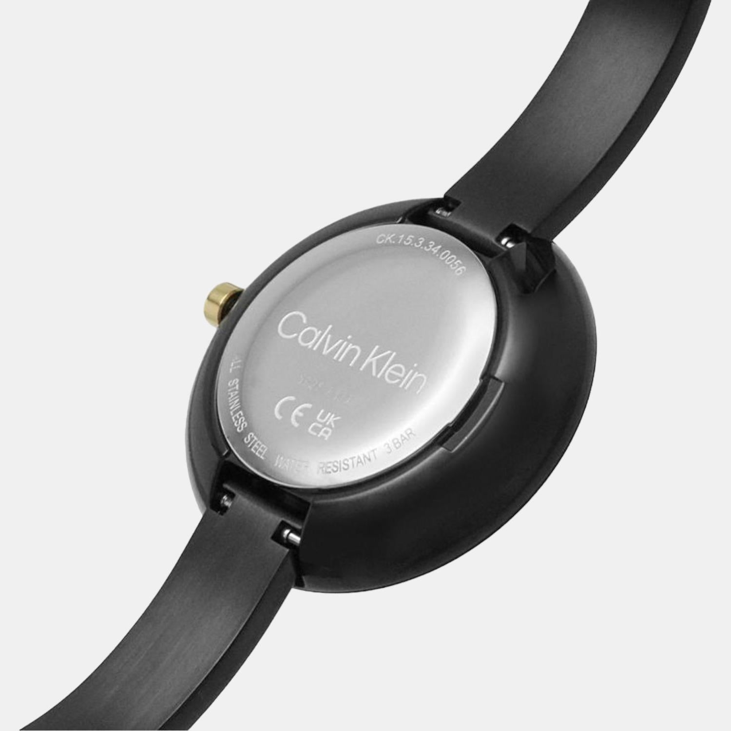 Confidence Women Quartz Black Dial Analog Stainless Steel Watch 25200024