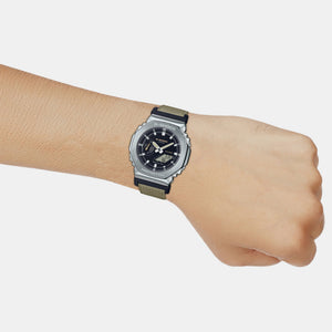 G-Shock Men Quartz Grey Dial Analog-Digital Fabric Watch G1372
