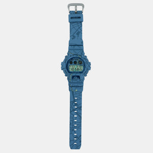G-Shock Men Quartz Blue Dial Digital Resin Watch G1364