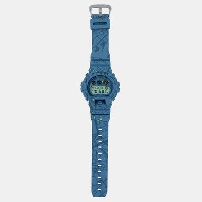 G-Shock Men Quartz Blue Dial Digital Resin Watch G1364