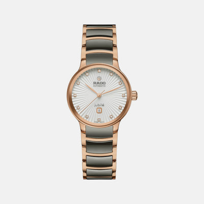 Centrix Unisex Automatic Silver Dial Analog Stainless Steel Watch R30019742