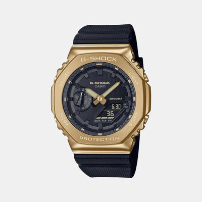 G-Shock Men Quartz Black Dial Analog-Digital Resin Watch G1278