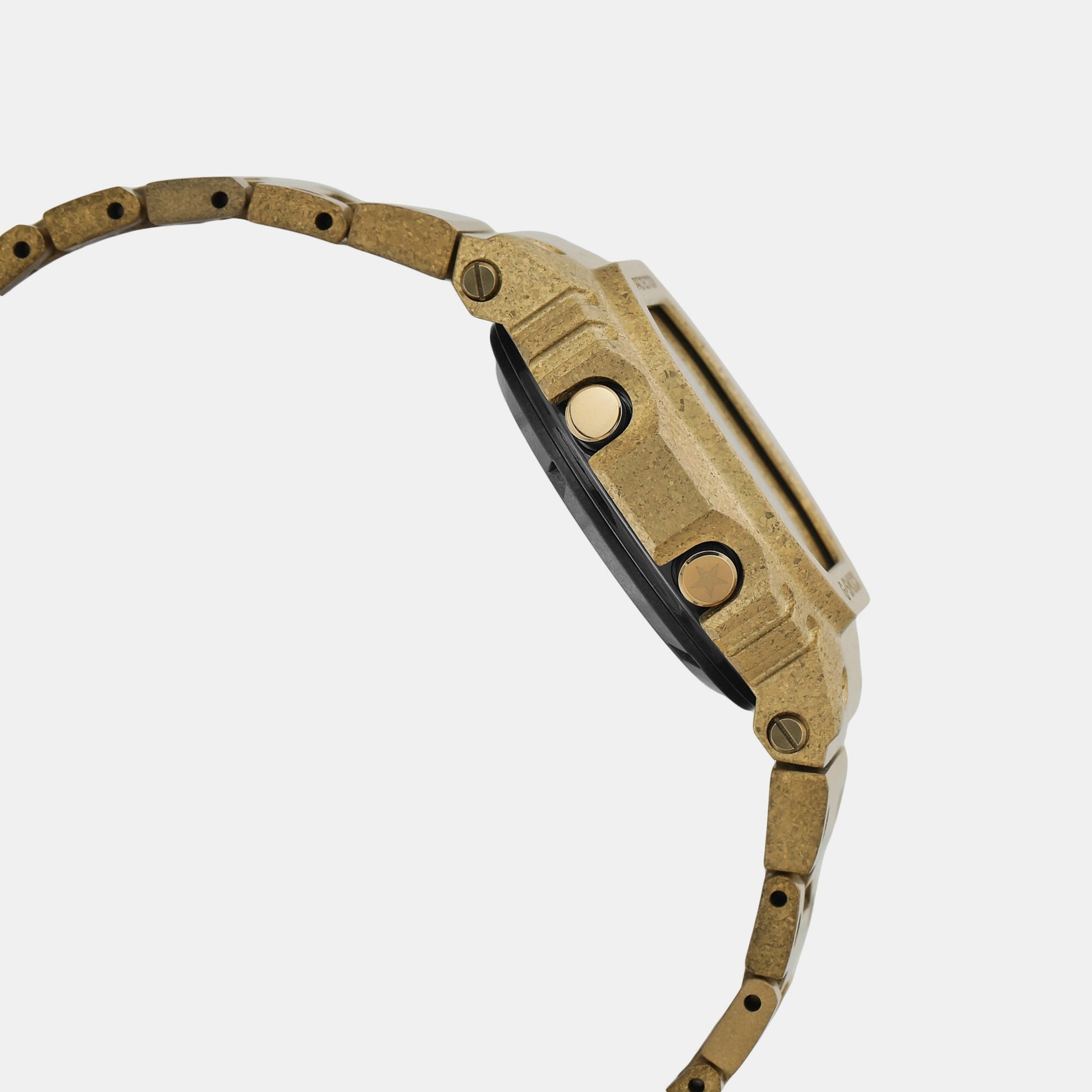 G-Shock Men Quartz Gold Dial Digital Stainless Steel Watch G1392