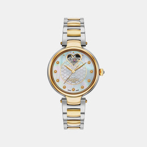 Dreamline I Women Quartz Mother Of Pearl Dial Analog Stainless Steel Watch 557661 47 19 50