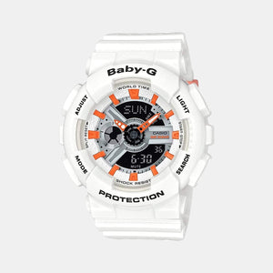 Baby-G Unisex Quartz Black Dial Analog-Digital Resin Watch B180