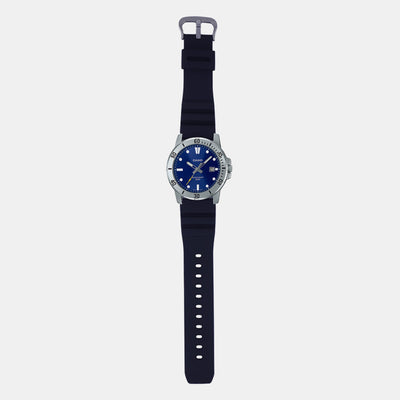 Enticer Men Quartz Blue Dial Analog Resin Watch A2140