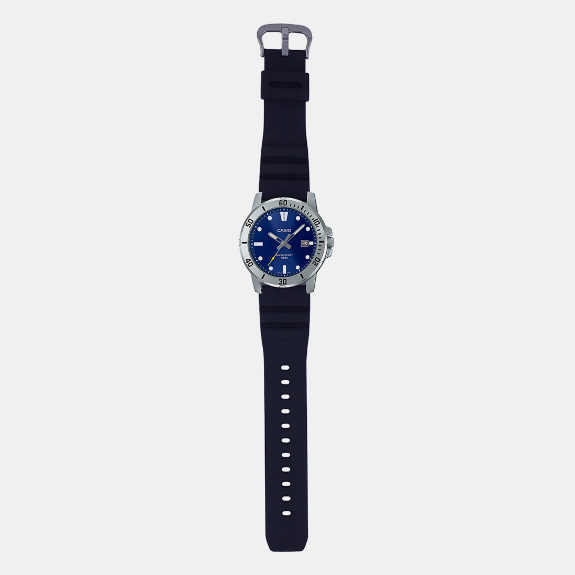 Enticer Men Quartz Blue Dial Analog Resin Watch A2140