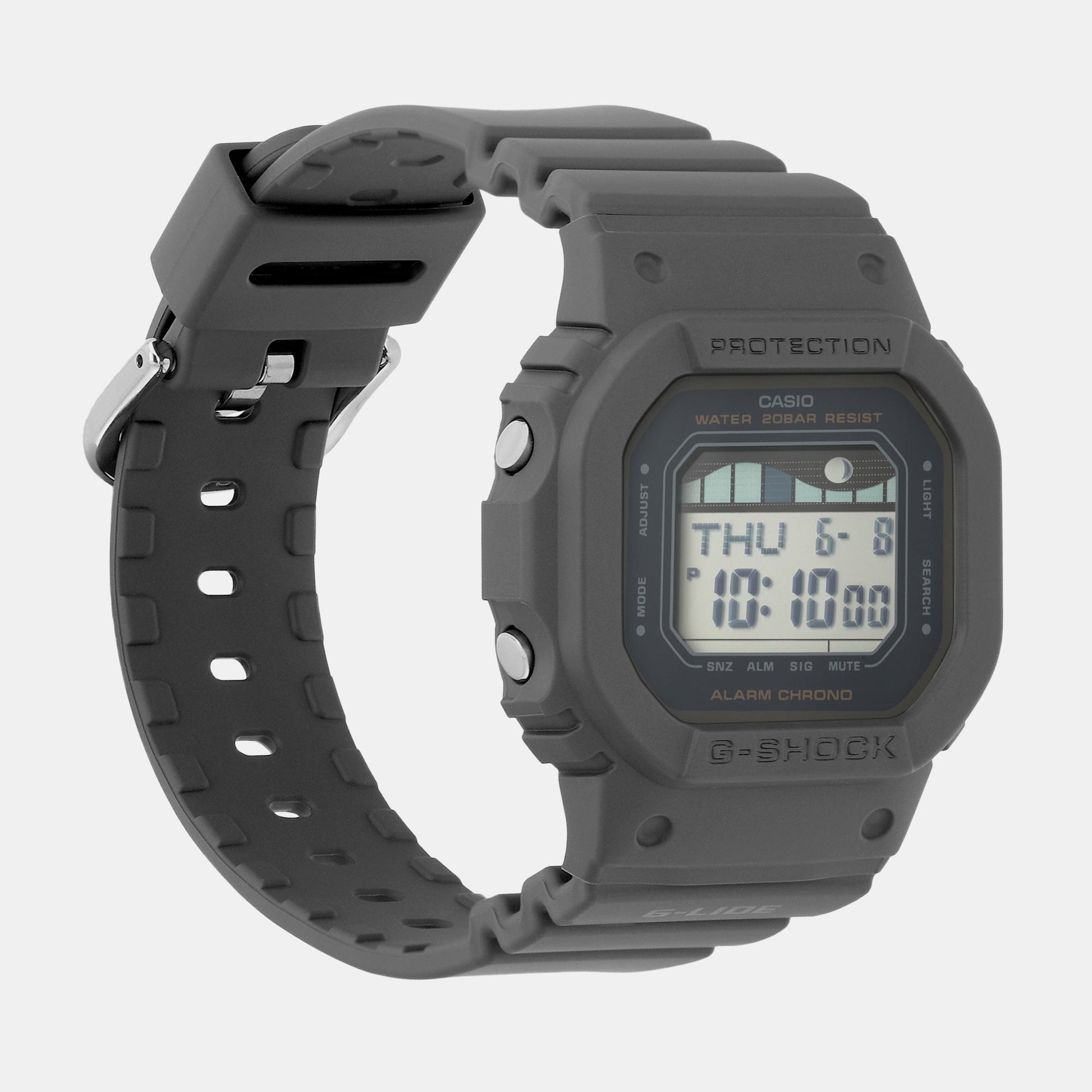 G-Shock Women Quartz Black Dial Digital Resin Watch G1396