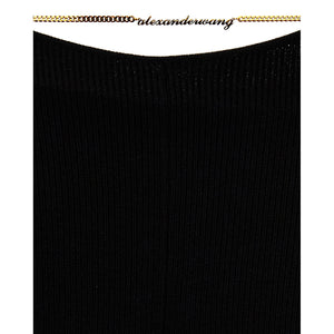 Alexander Wang Gold Nameplate Chain Pants
