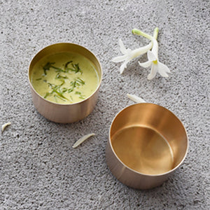 Brown - Kansa Dip Bowl (Single Piece)
