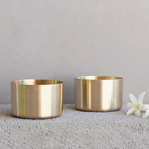 Brown - Kansa Dip Bowl (Single Piece)