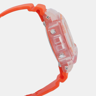 G-Shock Men Quartz Orange Dial Digital Resin Watch G1362