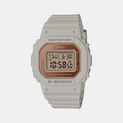 G-Shock Women Quartz Rose Gold Dial Digital Resin Watch G1356
