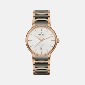 Centrix Unisex Automatic White Dial Analog Stainless Steel Watch R30017012