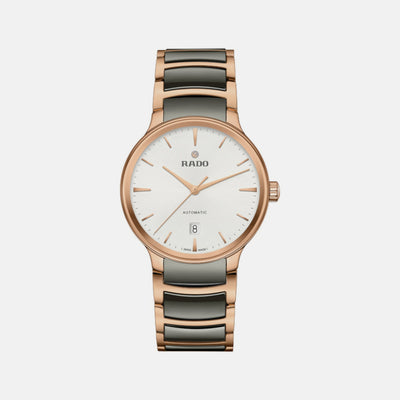 Centrix Unisex Automatic White Dial Analog Stainless Steel Watch R30017012