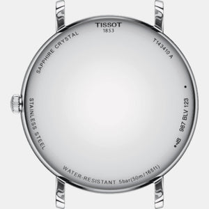 Everytime Men Quartz White Dial Analog Stainless steel Watch T1434101101101