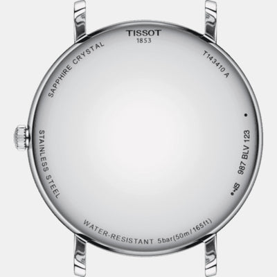 Everytime Men Quartz White Dial Analog Stainless steel Watch T1434101101101