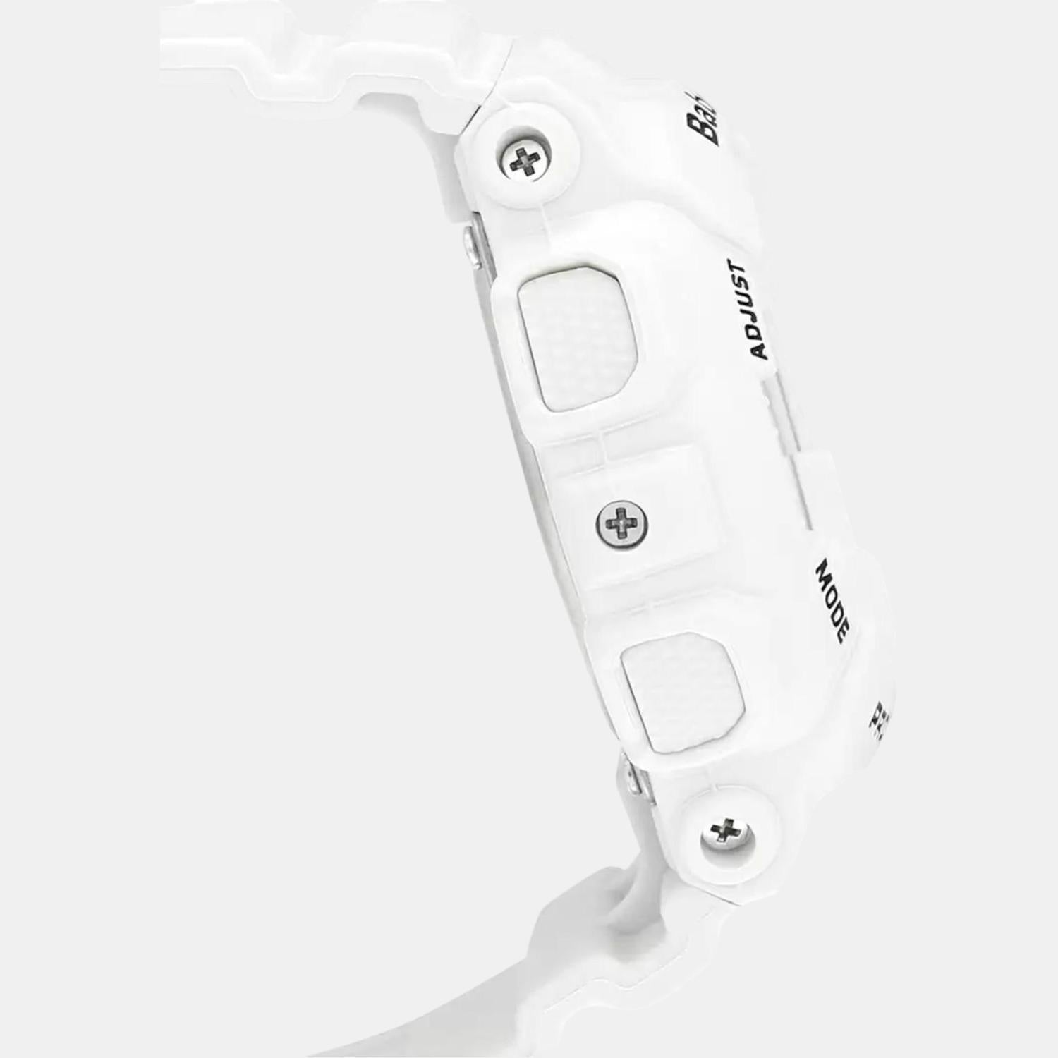 Baby-G Women Quartz White Dial Analog-Digital Resin Watch B176