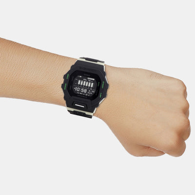 G-Shock Men Quartz Black Dial Digital Resin Watch G1416