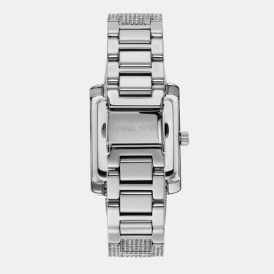 Emery Women Quartz White Dial Analog Stainless Steel Watch MK4648