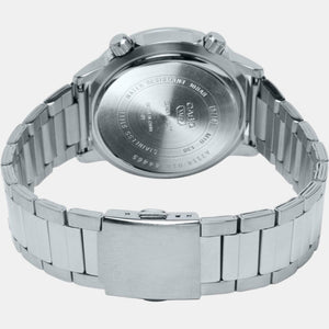 Enticer Men Quartz Black Dial Analog Stainless Steel Watch A2114