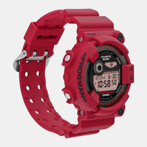 G-Shock Men Solar Red Dial Digital Resin Watch G1394