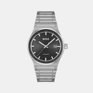 Candor Men Quartz Black Dial Analog Stainless Steel Watch 1514117