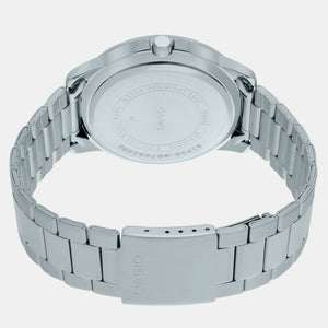 Enticer Men Quartz Black Dial Analog Stainless Steel Watch A1734