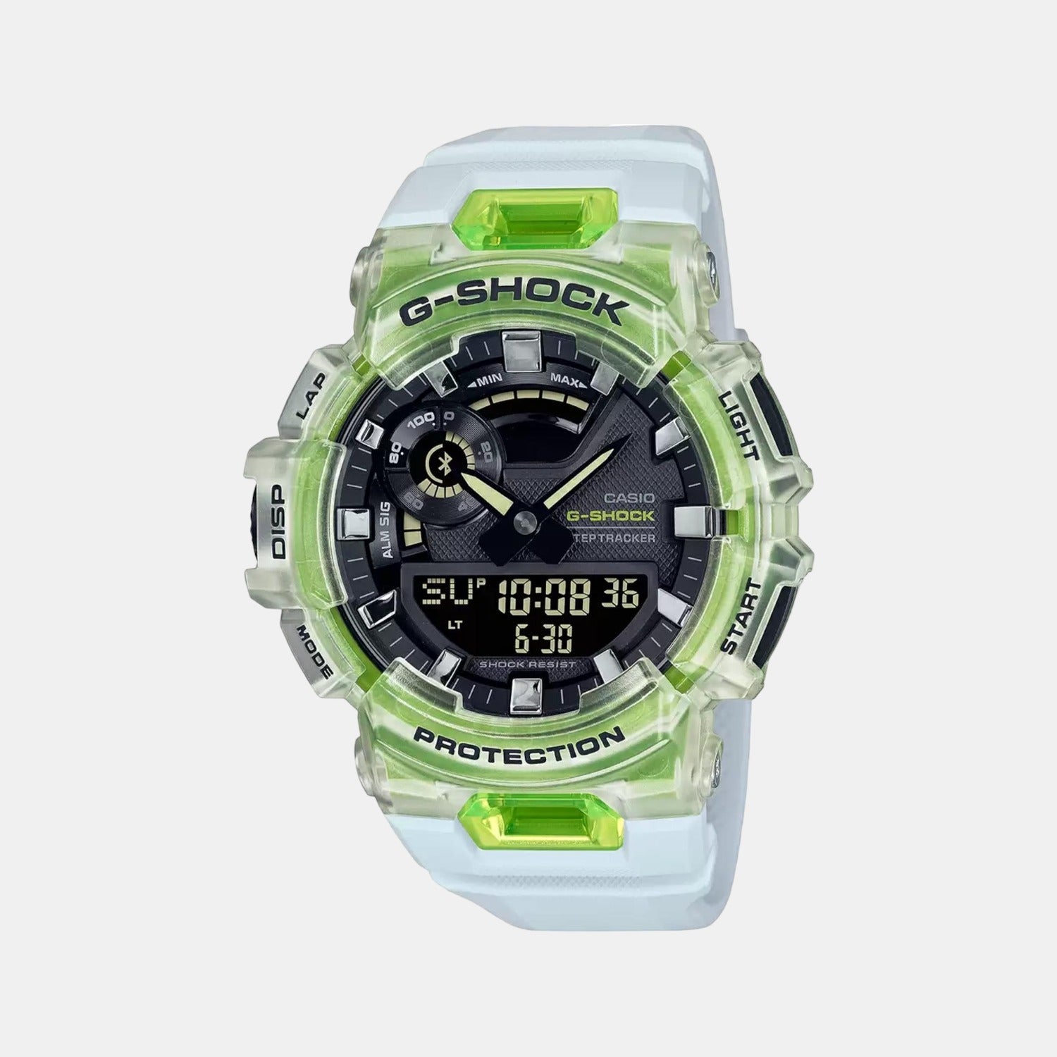 G-Shock Men Quartz Green Dial Analog-Digital Resin Watch G1198