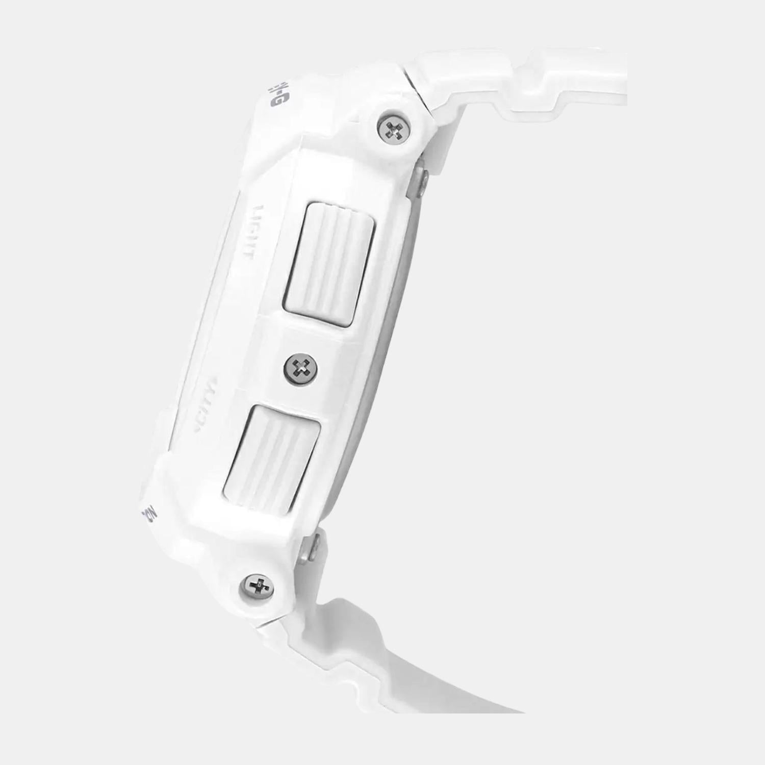 Baby-G Women Quartz White Dial Analog-Digital Resin Watch BX076