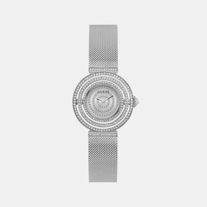 Dream Women Quartz Silver Dial Analog Mesh Watch GW0550L1