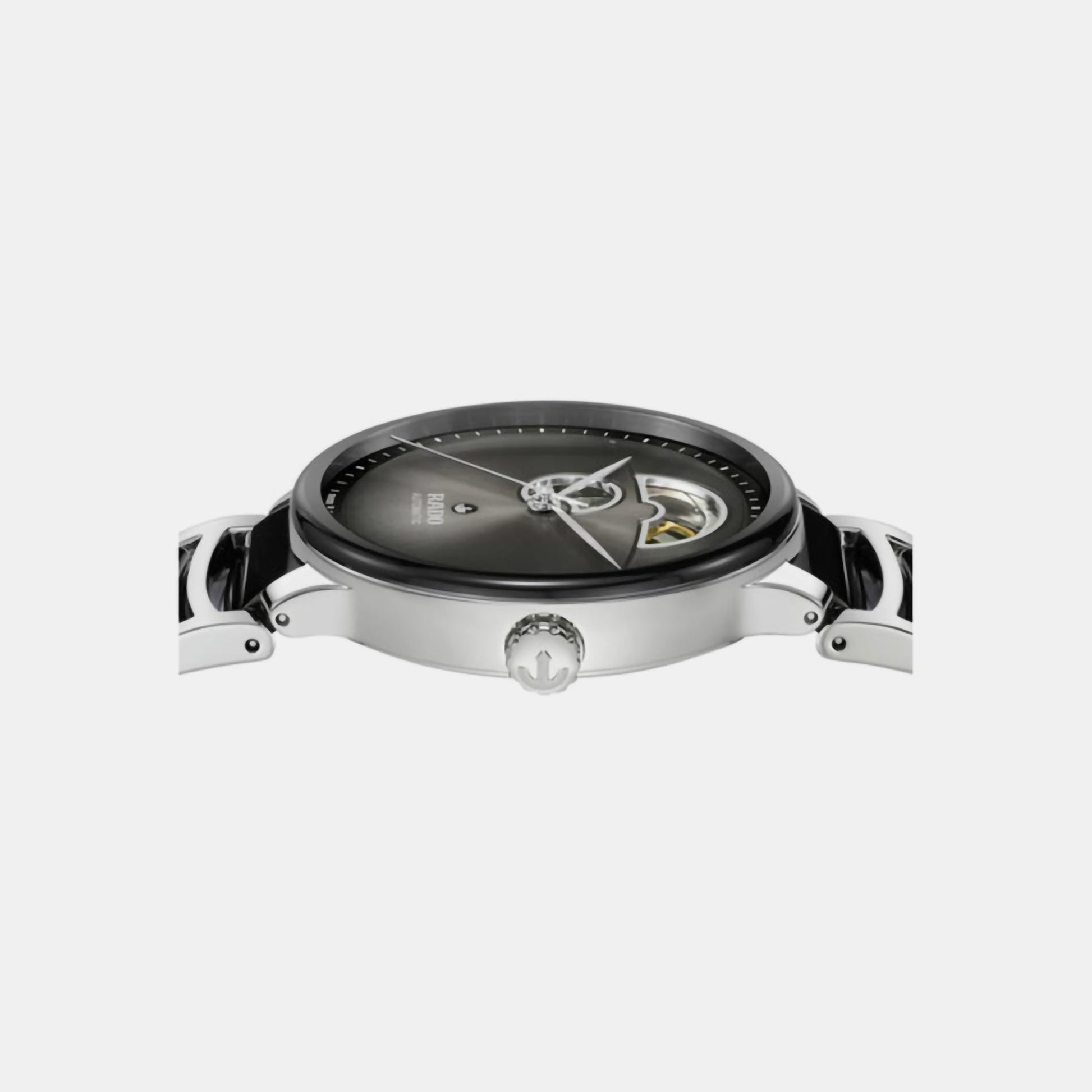 Centrix Men Automatic Black Dial Analog Ceramic Watch R30012152
