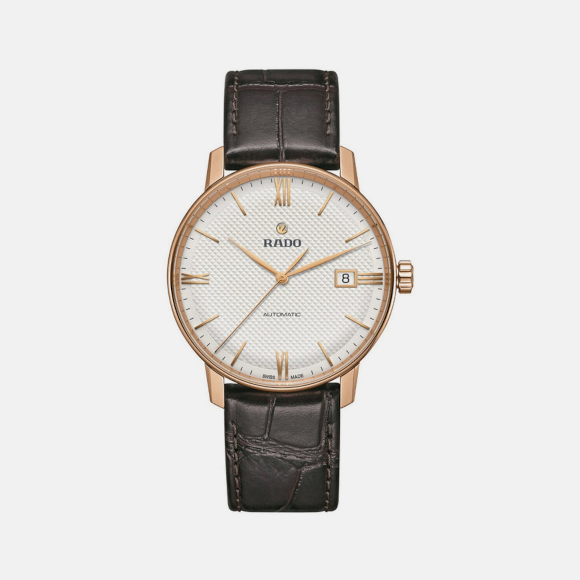 Coupole Unisex Automatic White Dial Analog Leather Watch R22861065