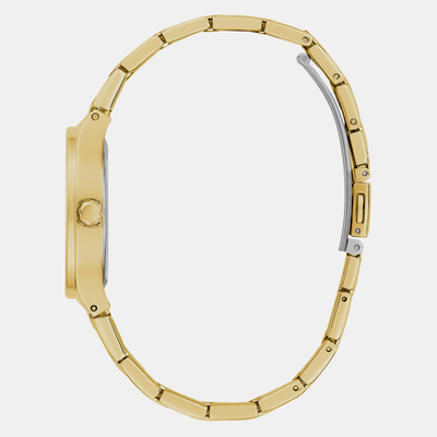 Eve Women Quartz Gold Dial Analog Stainless Steel Watch GW0615L2