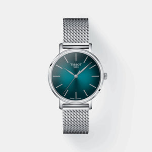 Everytime Unisex Graded Green-Black Dial Analog Stainless steel Watch T1432101109100