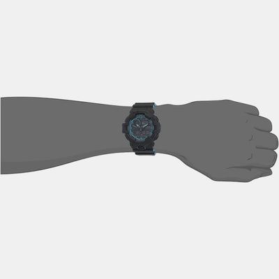 G-Shock Men Quartz Black Dial Analog-Digital Resin Watch G762