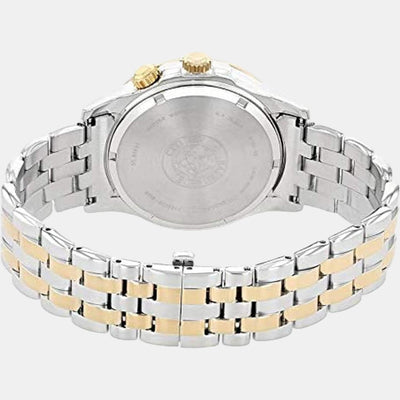 Eco-Drive Men Eco-Drive Silver Dial Chronograph Stainless Steel Watch BU2026-65H