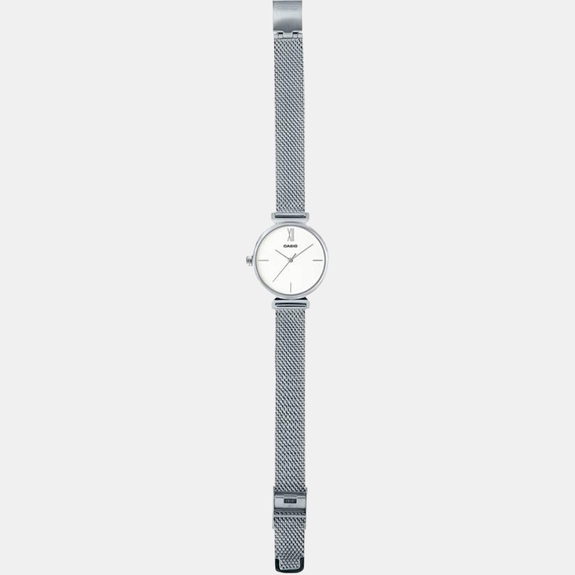 Enticer Women Quartz White Dial Analog Stainless Steel Watch A2125