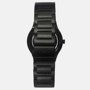E Class Men Quartz Black Dial Analog Stainless Steel Watch TWEG23603