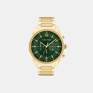 Ck Force Men Quartz Green Dial Chronograph Stainless Steel Watch 25200266