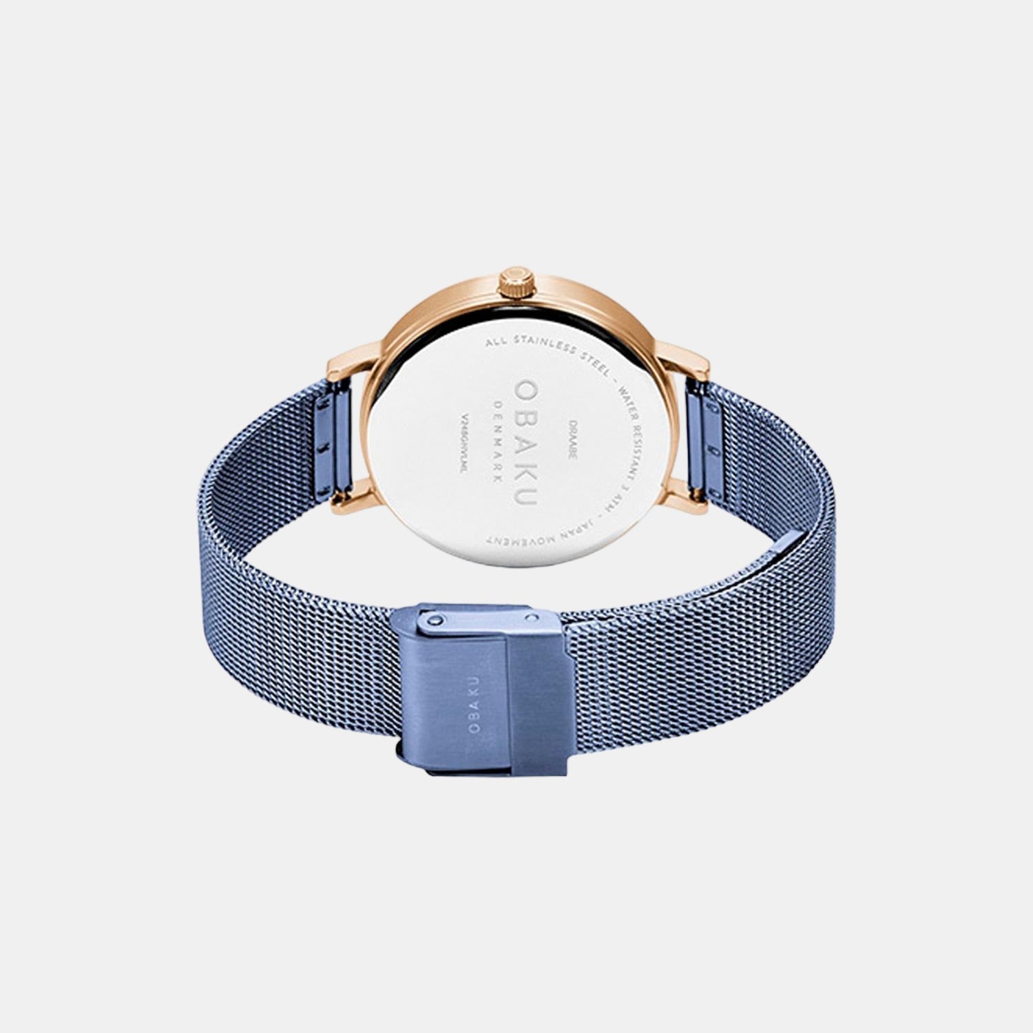 Brink Men Quartz Blue Dial Analog Stainless Steel Watch V248GHVLML