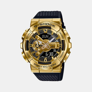 G-Shock Men Quartz Gold Dial Analog-Digital Resin Watch G1053