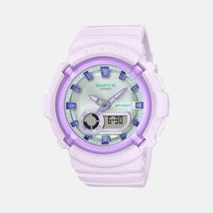 Baby-G Men Quartz Pink Dial Analog-Digital Resin Watch B231